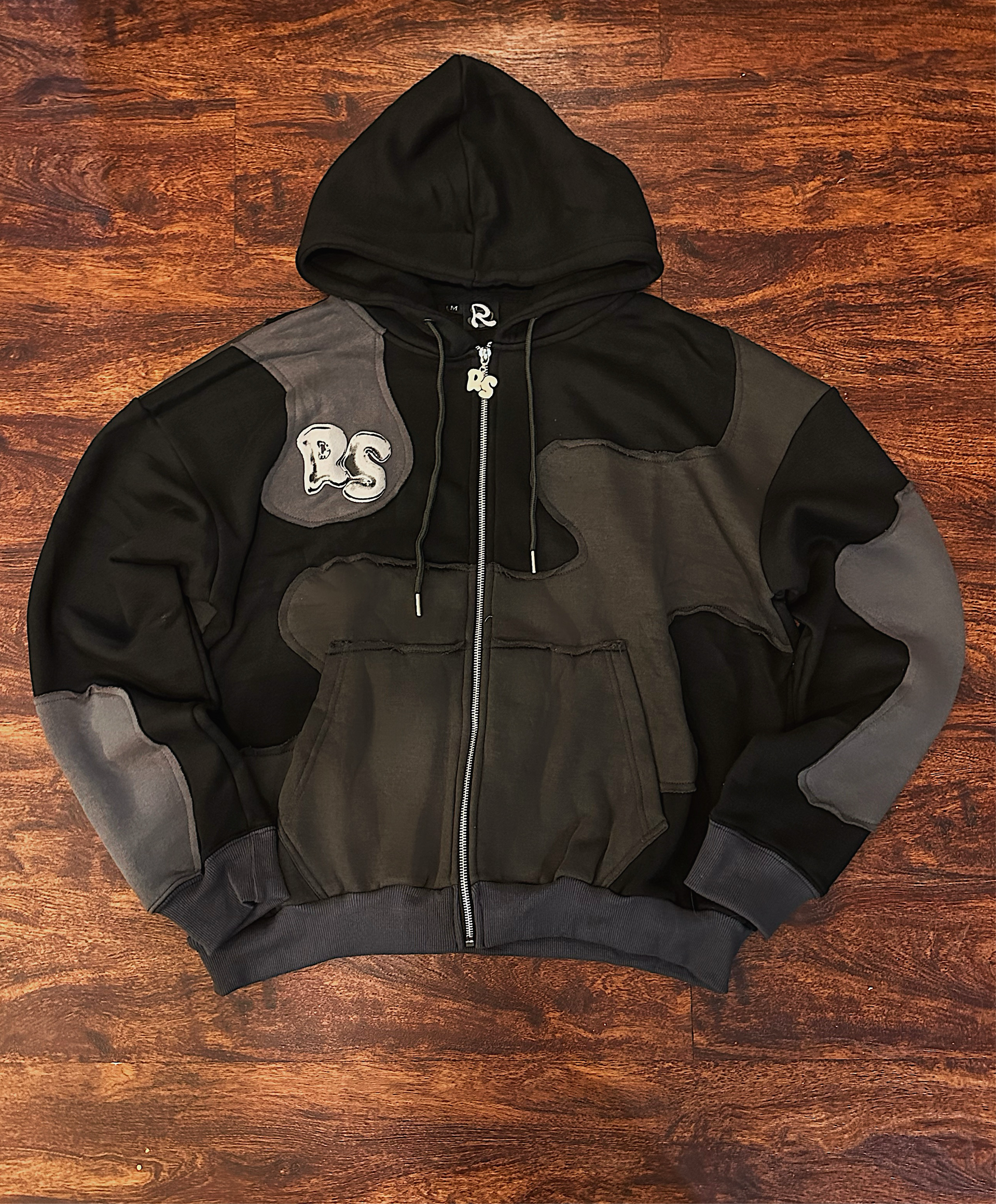 Black Swirl Hoodie