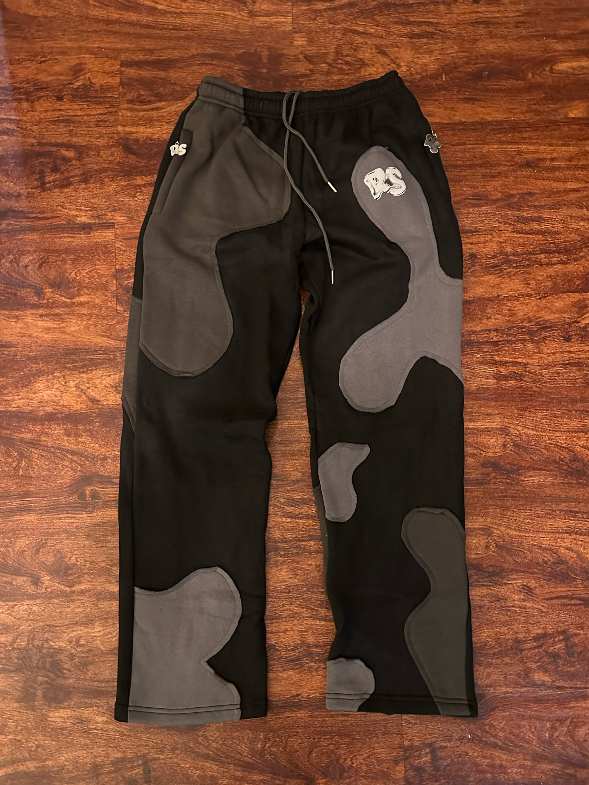 Black Swirl Sweatpants