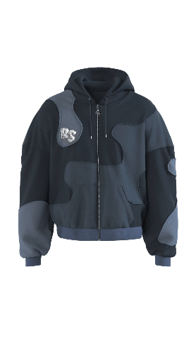Black Swirl Hoodie