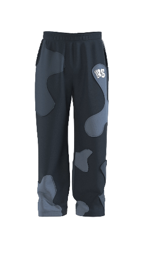 Black Swirl Sweatpants